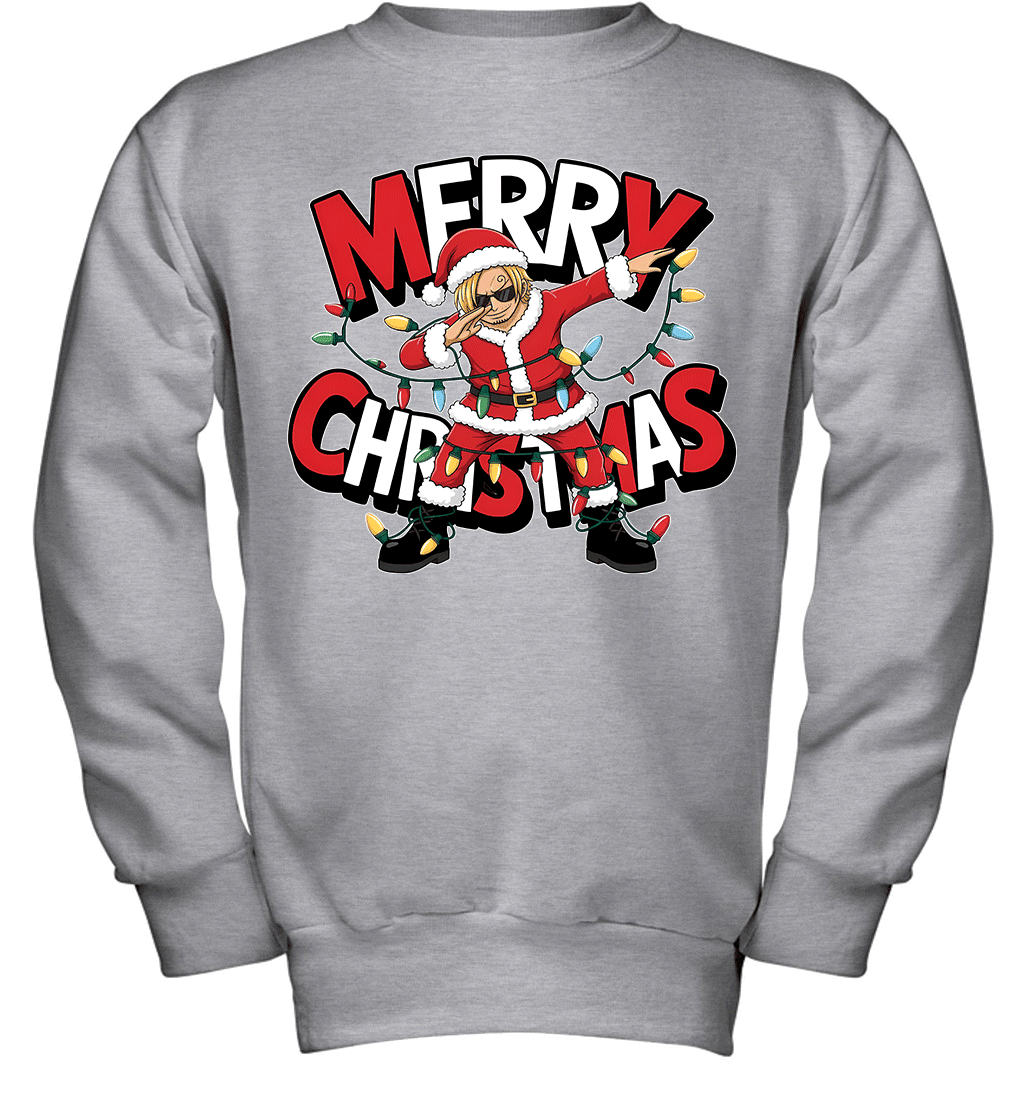 Santa Sanji The Funniest Christmas Hero Graphic T-shirt