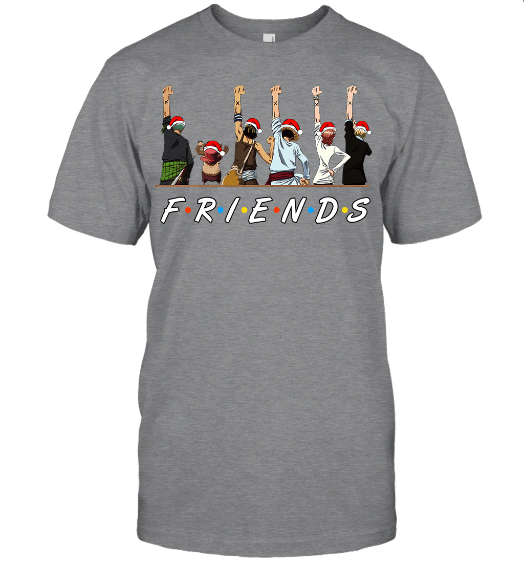 One Piece Christmas FRIENDS - Straw Hat Crew Graphic T-shirt