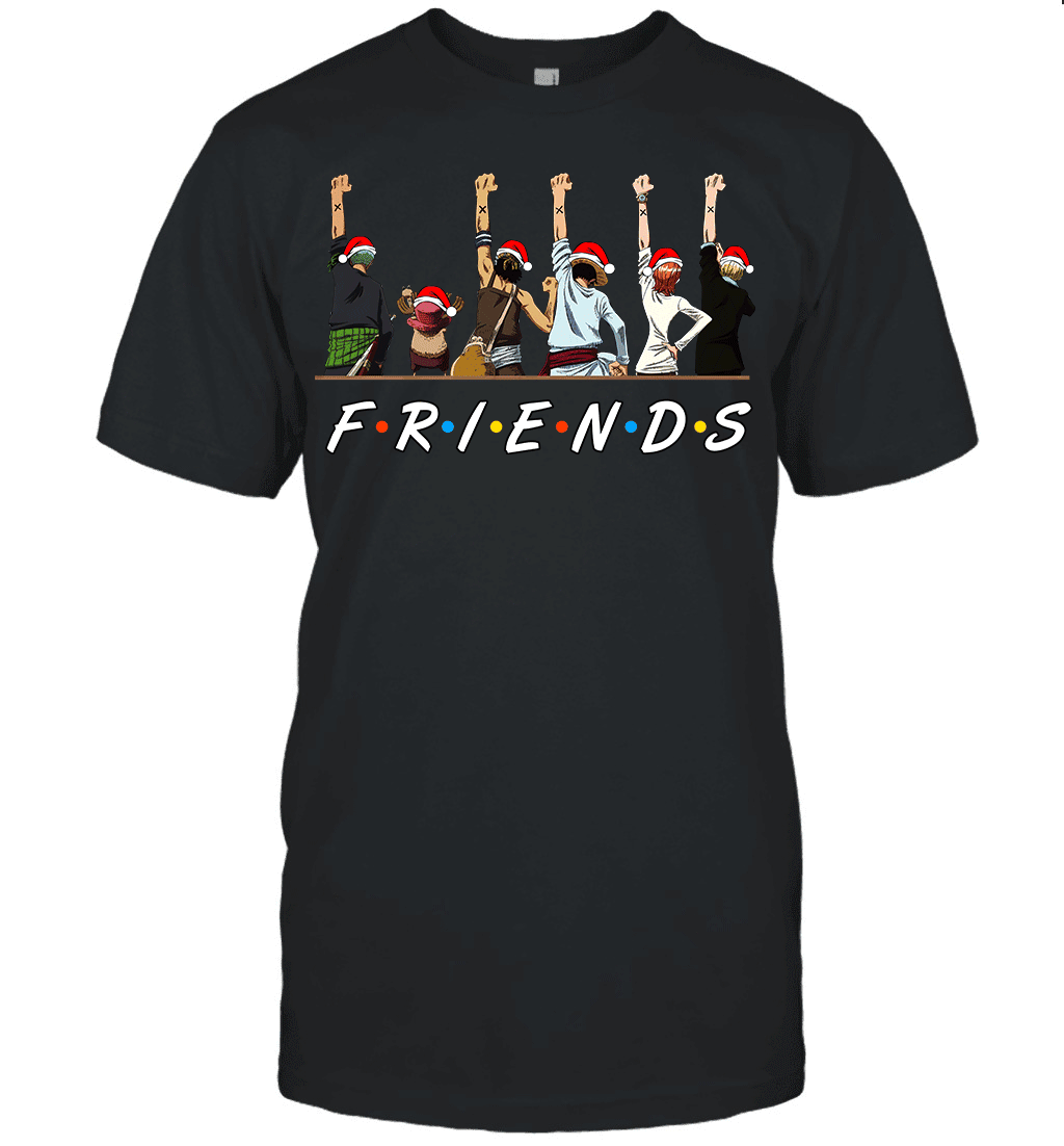 One Piece Christmas FRIENDS - Straw Hat Crew Graphic T-shirt