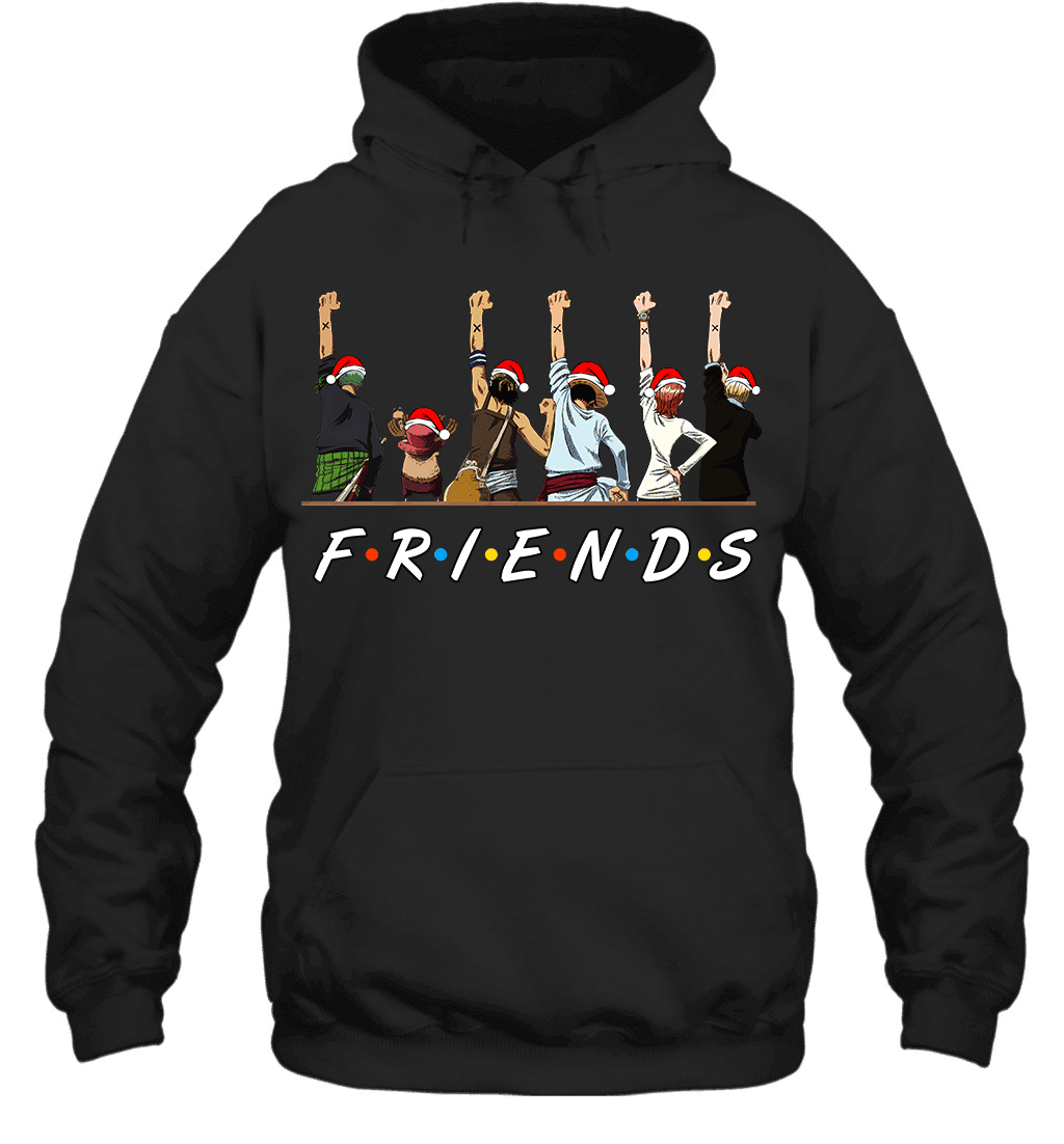 One Piece Christmas FRIENDS - Straw Hat Crew Graphic T-shirt