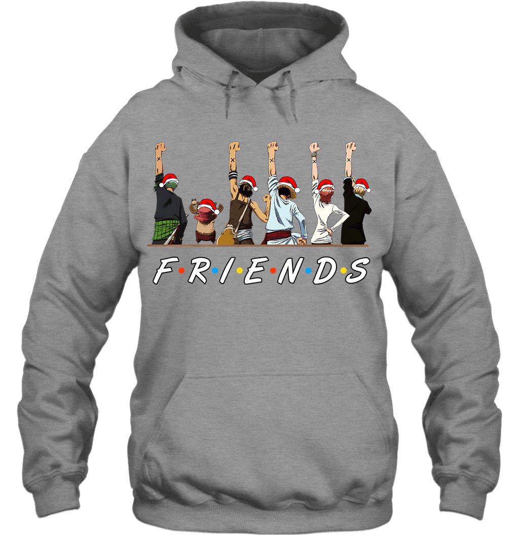 One Piece Christmas FRIENDS - Straw Hat Crew Graphic T-shirt