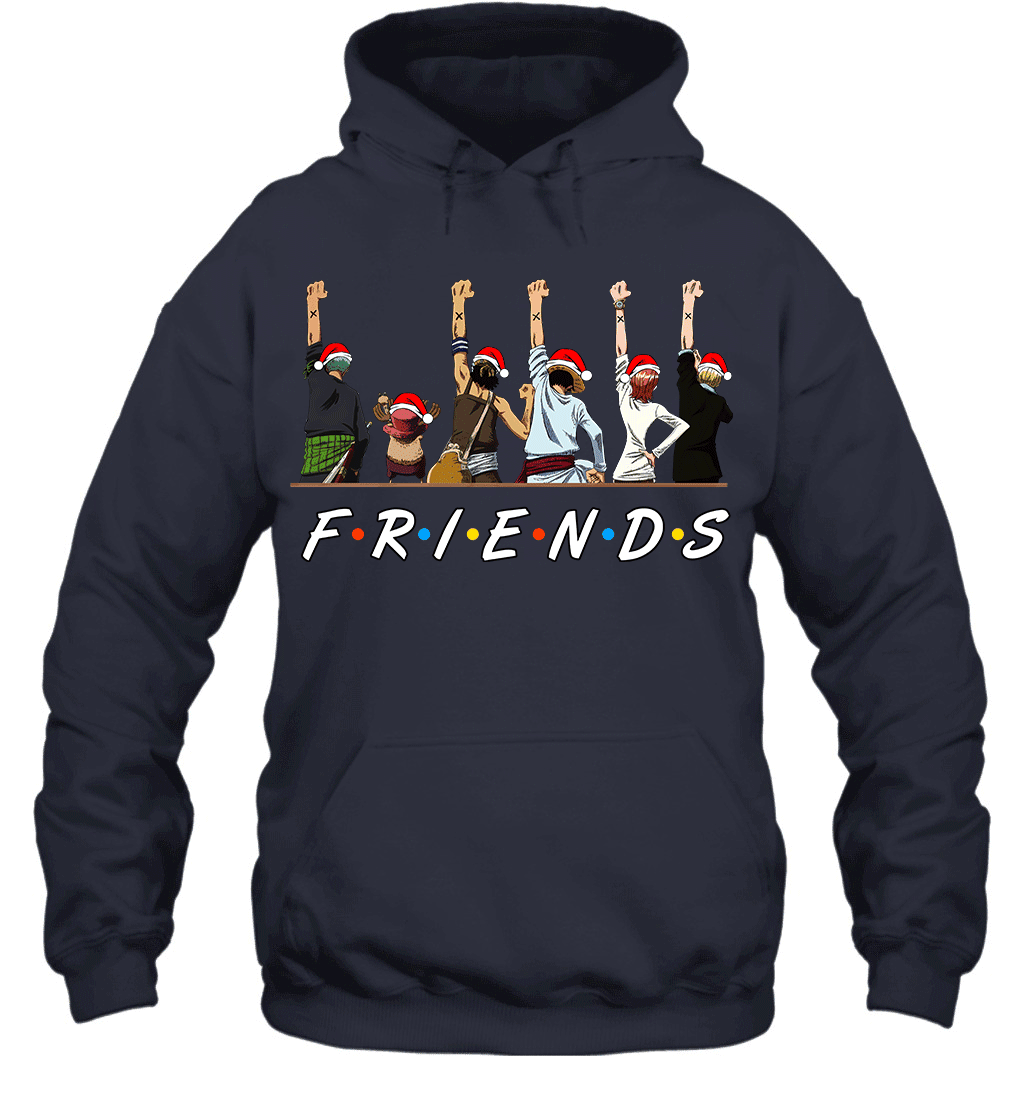 One Piece Christmas FRIENDS - Straw Hat Crew Graphic T-shirt