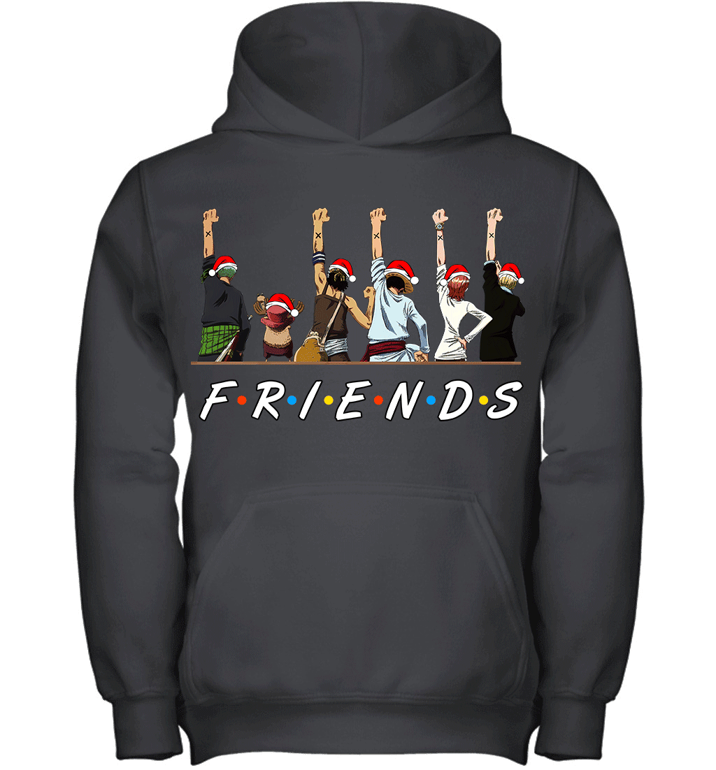 One Piece Christmas FRIENDS - Straw Hat Crew Graphic T-shirt