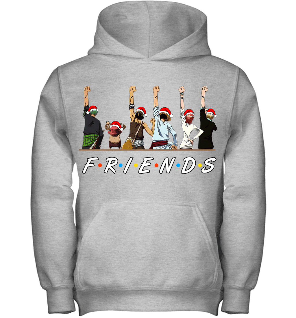 One Piece Christmas FRIENDS - Straw Hat Crew Graphic T-shirt