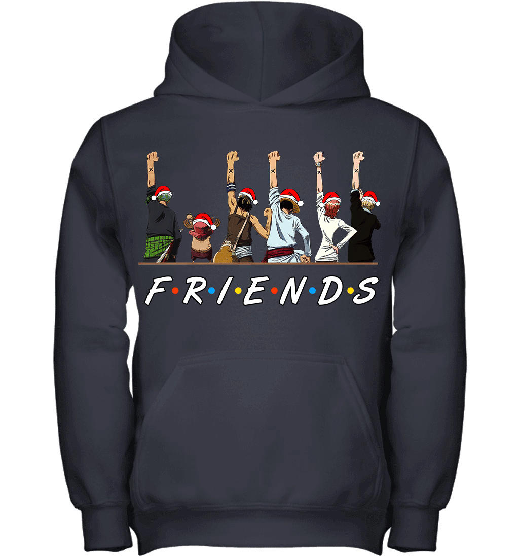 One Piece Christmas FRIENDS - Straw Hat Crew Graphic T-shirt