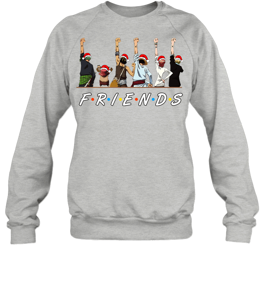 One Piece Christmas FRIENDS - Straw Hat Crew Graphic T-shirt