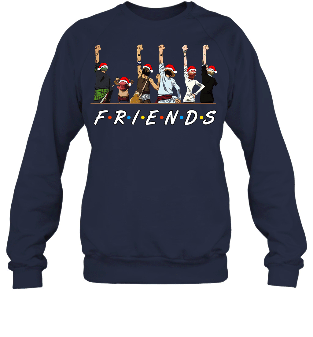 One Piece Christmas FRIENDS - Straw Hat Crew Graphic T-shirt