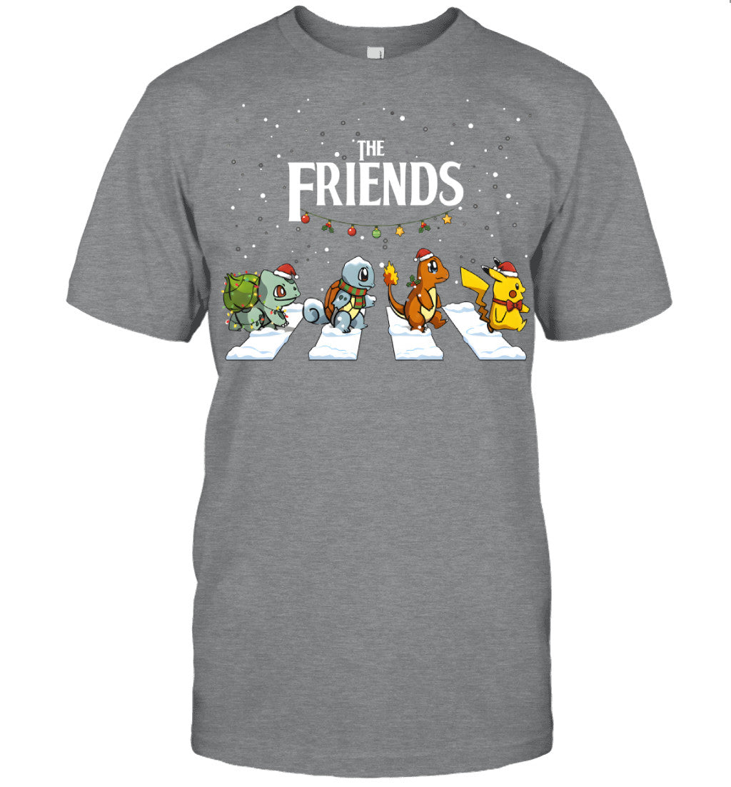 The Friends Pokémon Christmas Tee – Funny Holiday Shirt for Friends