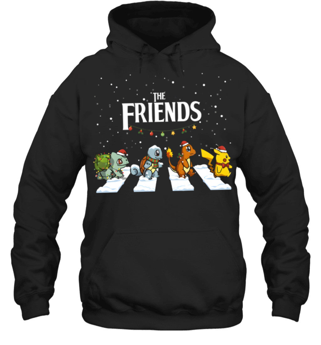 The Friends Pokémon Christmas Tee – Funny Holiday Shirt for Friends