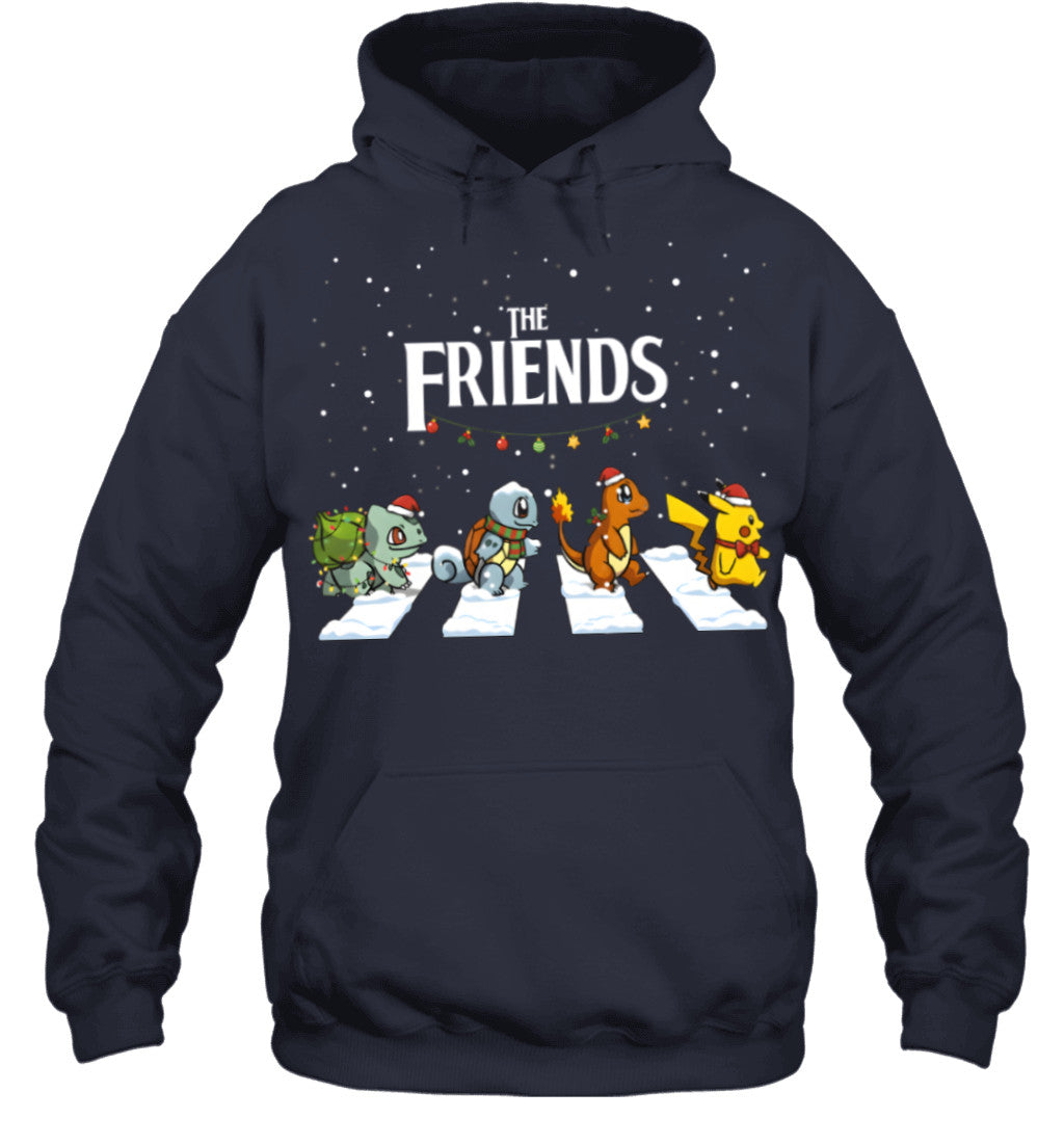 The Friends Pokémon Christmas Tee – Funny Holiday Shirt for Friends