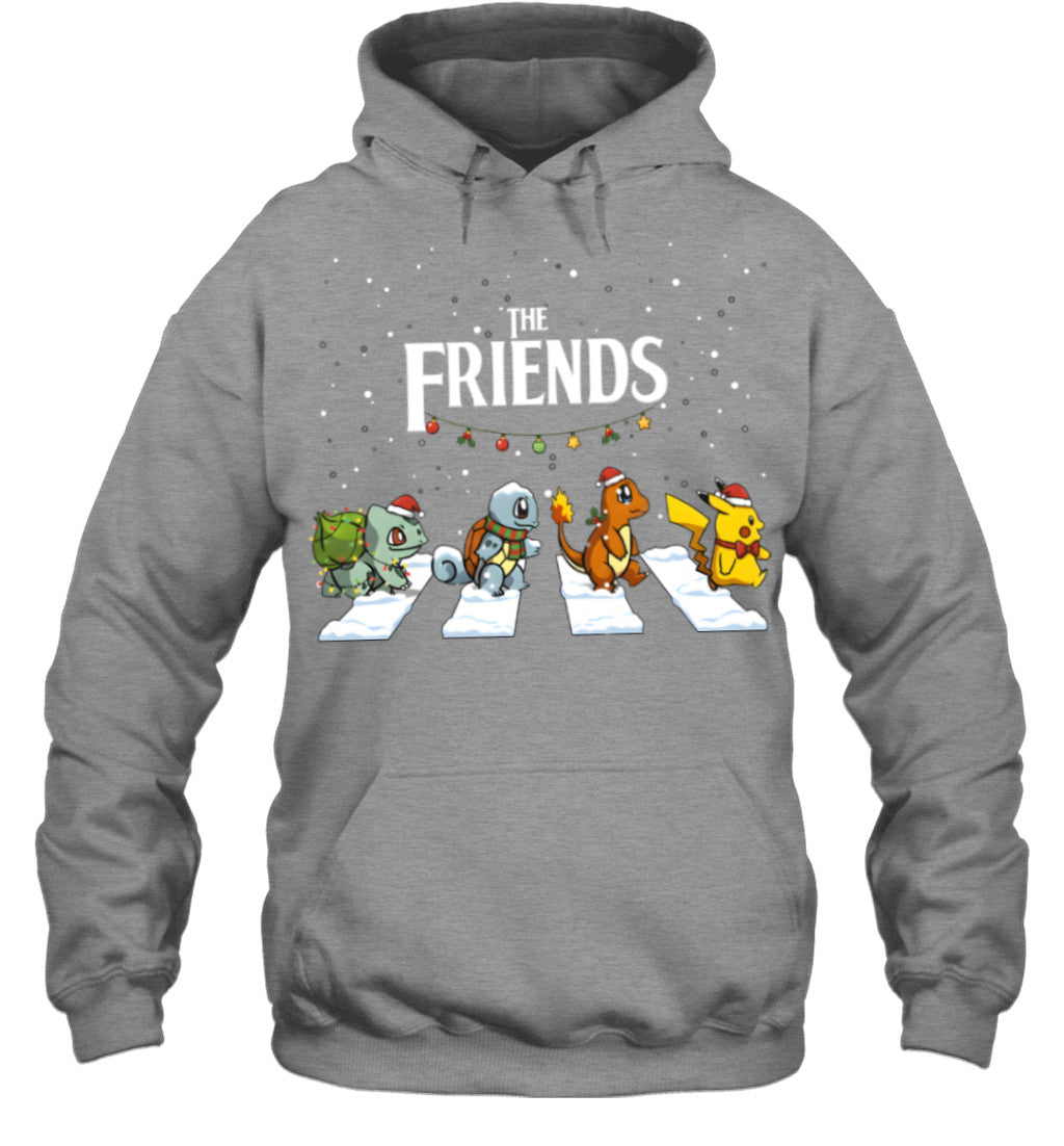 The Friends Pokémon Christmas Tee – Funny Holiday Shirt for Friends