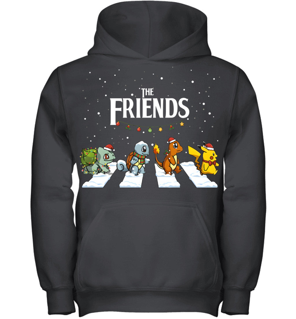 The Friends Pokémon Christmas Tee – Funny Holiday Shirt for Friends