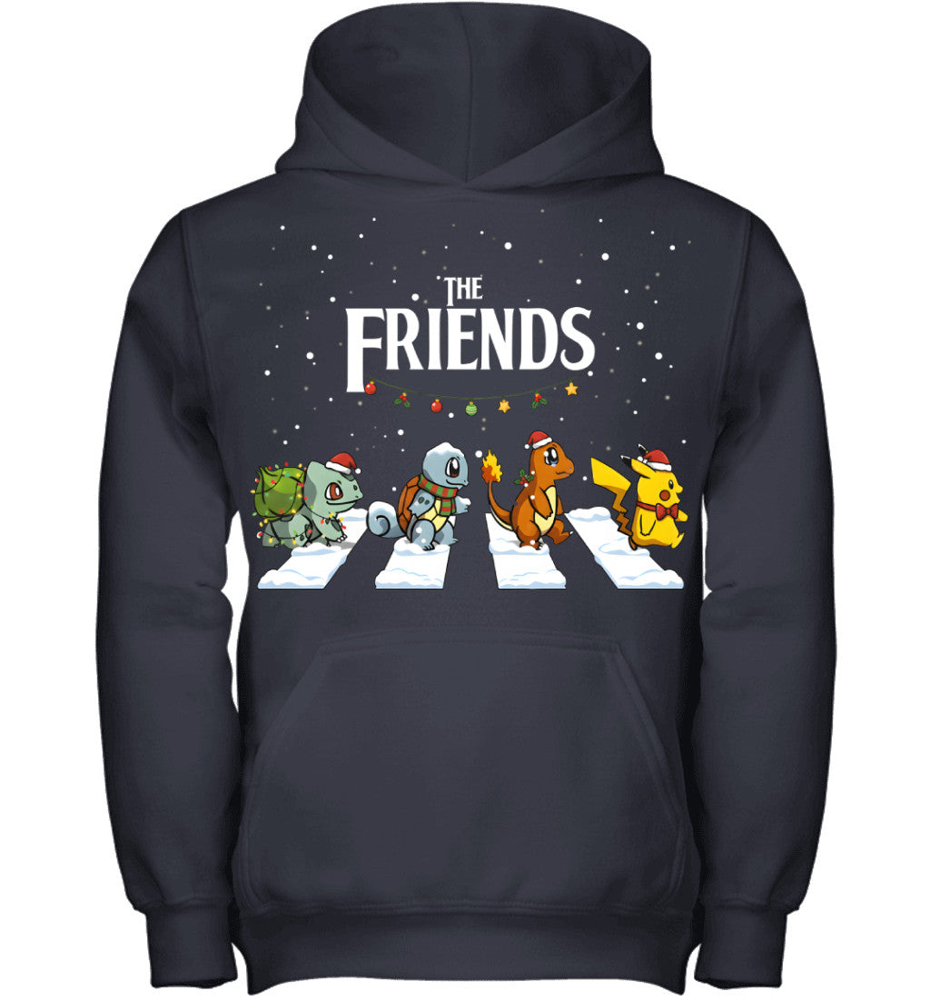 The Friends Pokémon Christmas Tee – Funny Holiday Shirt for Friends