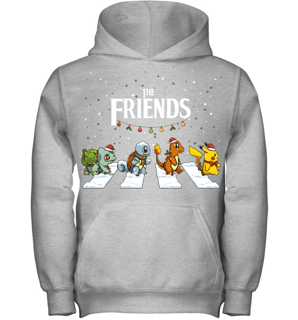 The Friends Pokémon Christmas Tee – Funny Holiday Shirt for Friends