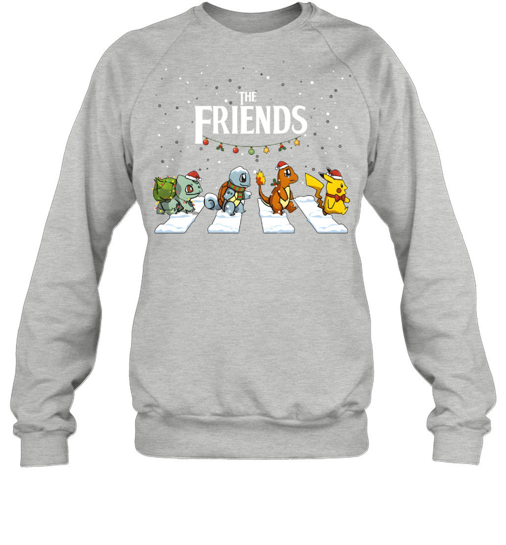 The Friends Pokémon Christmas Tee – Funny Holiday Shirt for Friends
