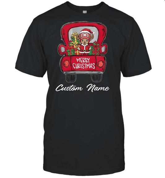 One Piece Chopper Merry Christmas Personalized Graphic T-shirt