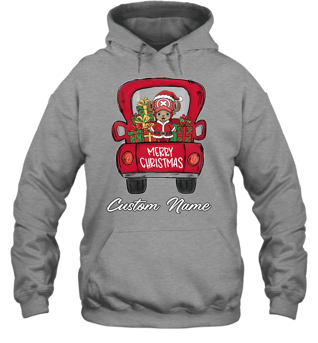 One Piece Chopper Merry Christmas Personalized Graphic T-shirt