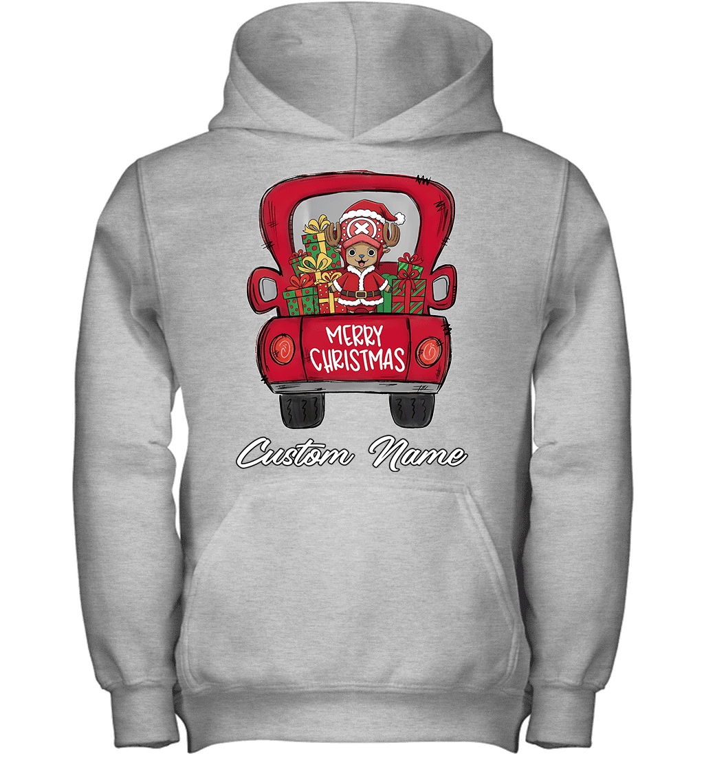 One Piece Chopper Merry Christmas Personalized Graphic T-shirt