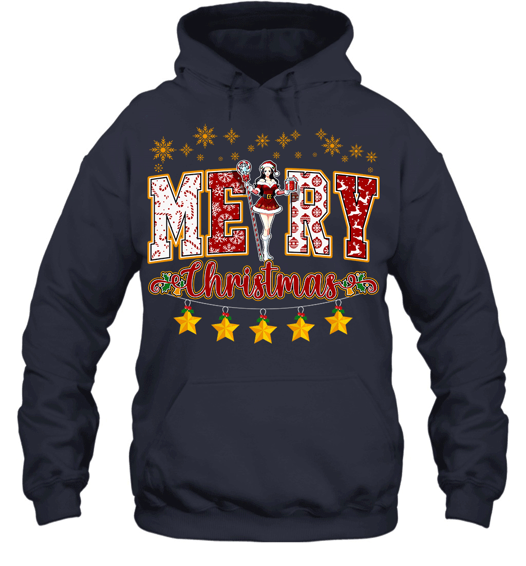 One Piece Nico Robin Spreads Christmas Cheer Graphic T-shirt
