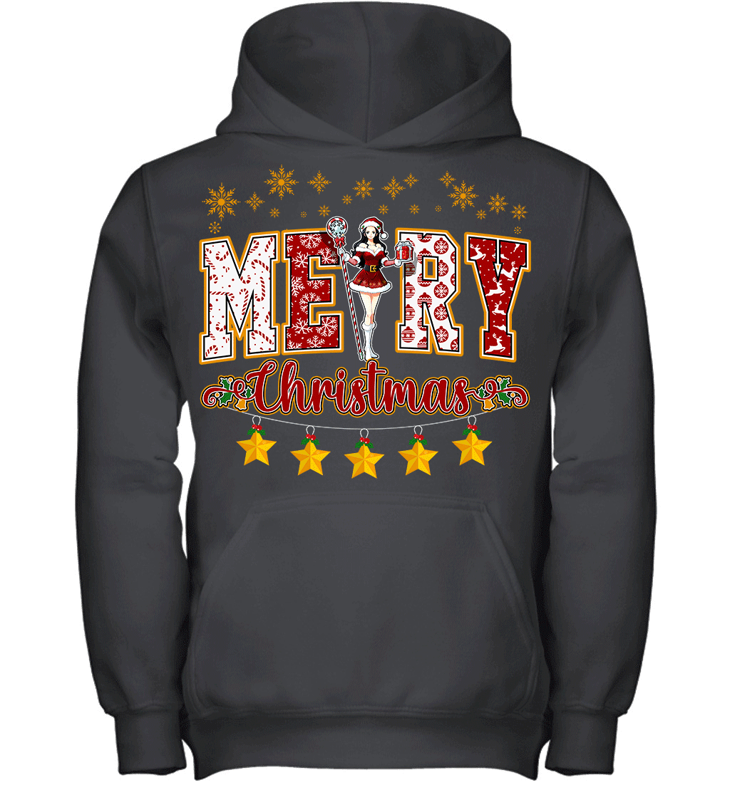 One Piece Nico Robin Spreads Christmas Cheer Graphic T-shirt