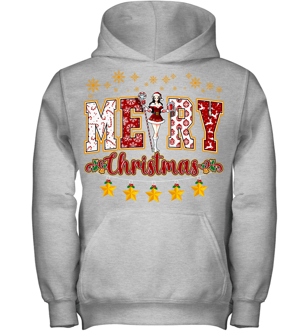 One Piece Nico Robin Spreads Christmas Cheer Graphic T-shirt