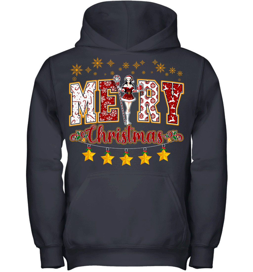 One Piece Nico Robin Spreads Christmas Cheer Graphic T-shirt