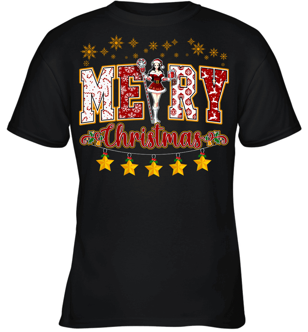 One Piece Nico Robin Spreads Christmas Cheer Graphic T-shirt