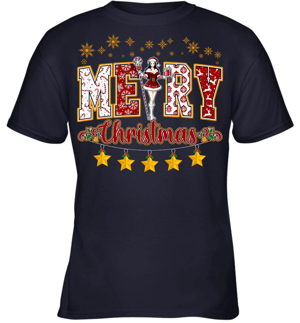 One Piece Nico Robin Spreads Christmas Cheer Graphic T-shirt