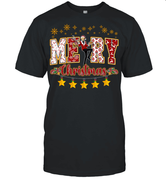 One Piece Sanji Spreads Christmas Cheer Graphic T-shirt