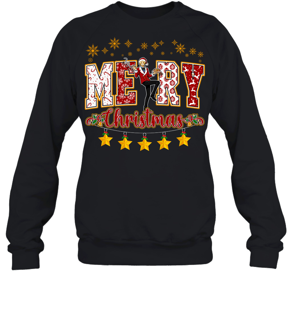 One Piece Sanji Spreads Christmas Cheer Graphic T-shirt