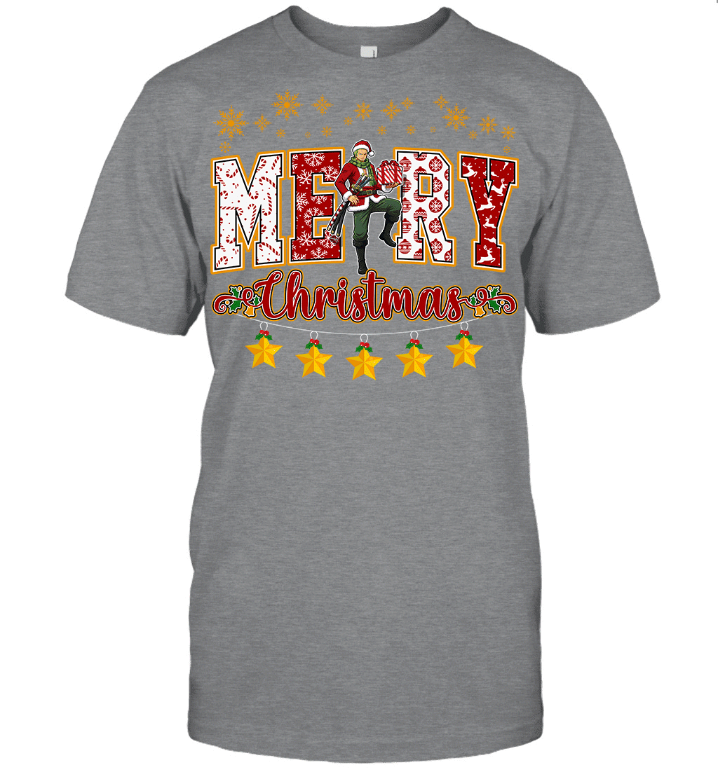 One Piece Roronoa Zoro Spreads Christmas Cheer Graphic T-shirt