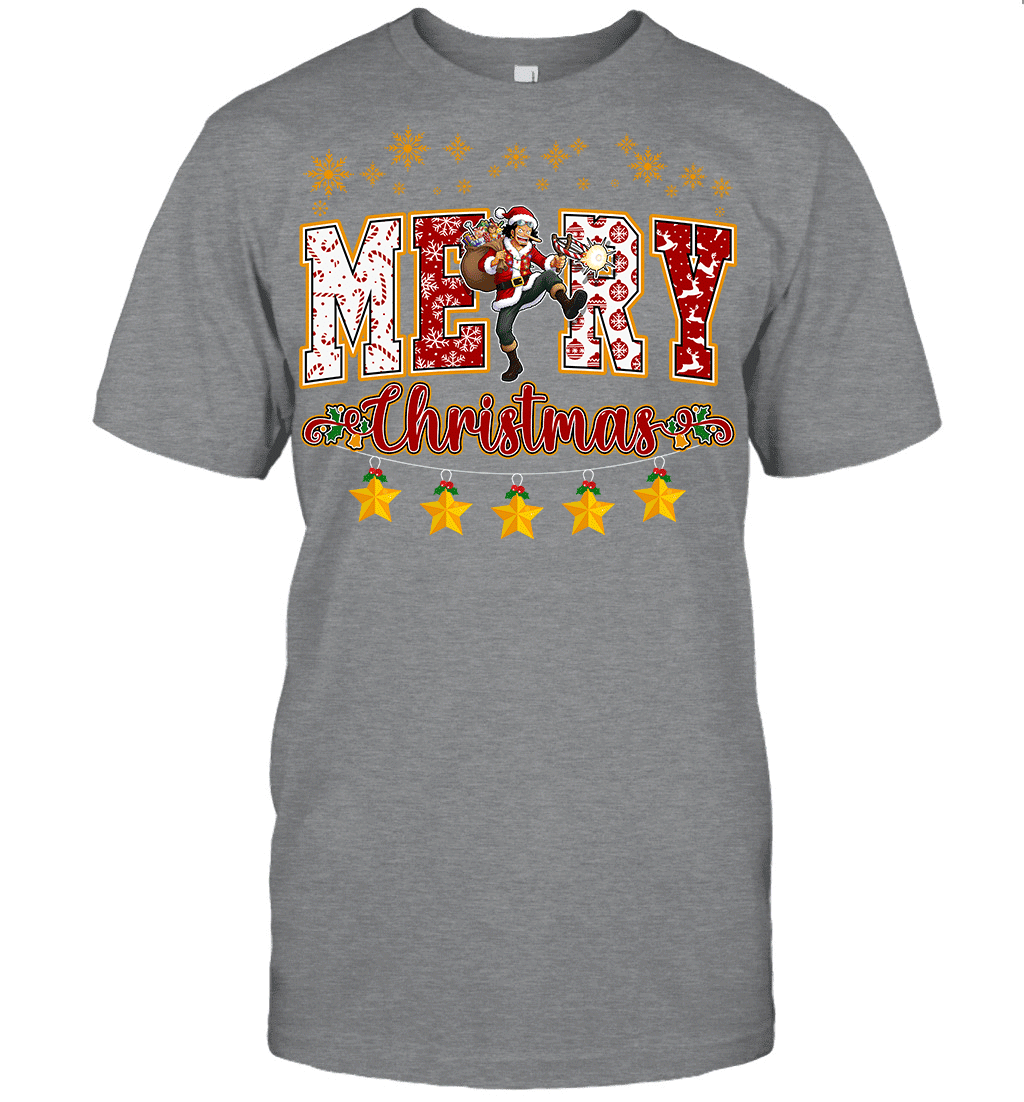 One Piece Usopp Spreads Christmas Cheer Graphic T-shirt