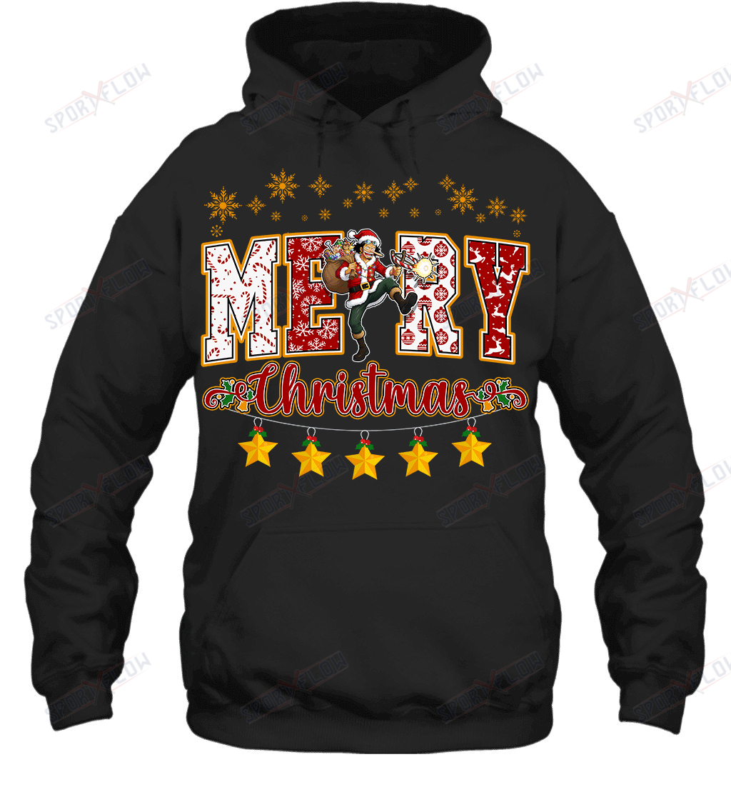 One Piece Usopp Spreads Christmas Cheer Graphic T-shirt