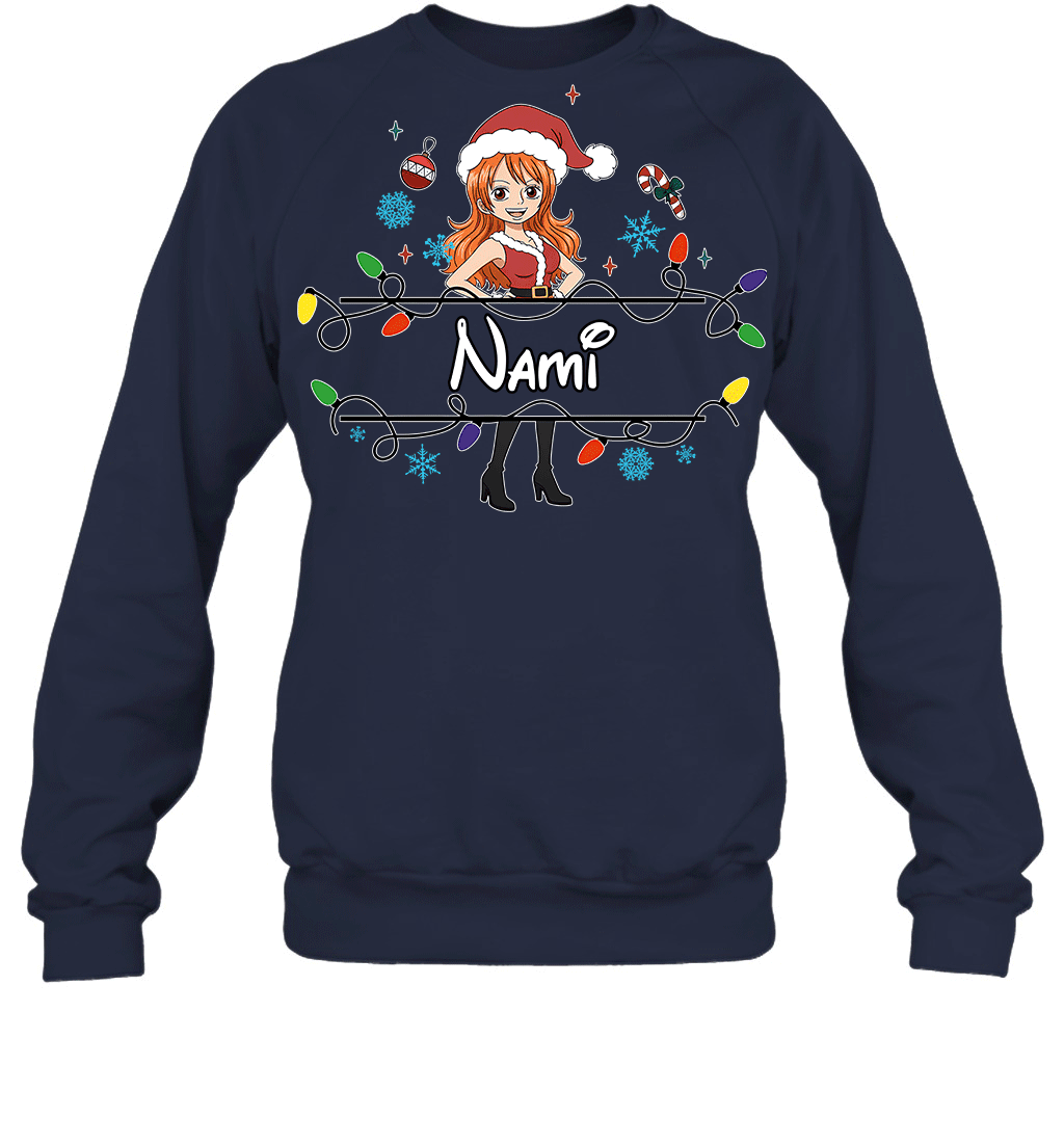 Nami Christmas Magic Light Up Your Holiday With Style Graphic T-shirt