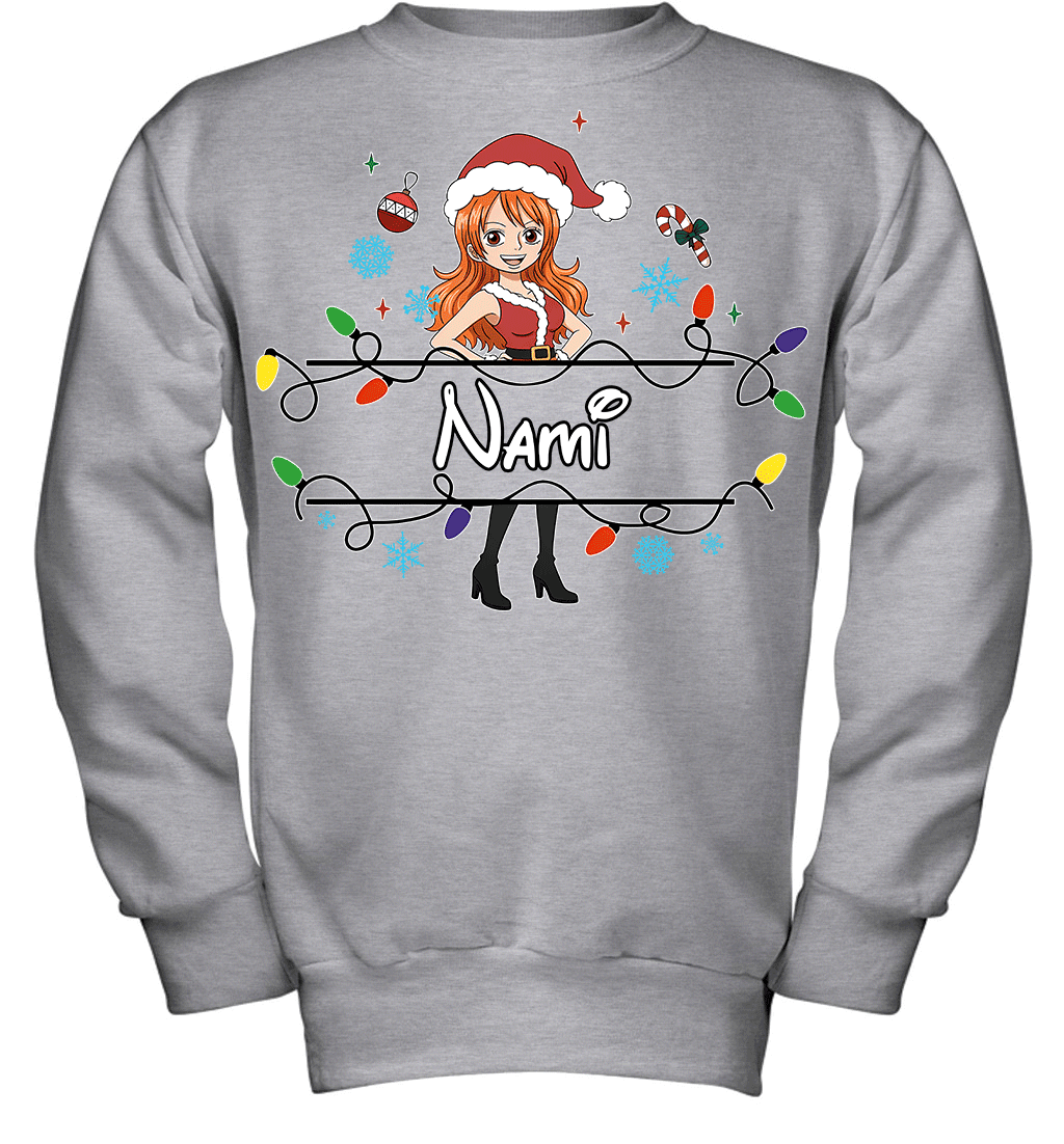 Nami Christmas Magic Light Up Your Holiday With Style Graphic T-shirt