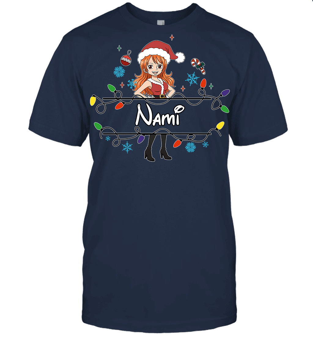 Nami Christmas Magic Light Up Your Holiday With Style Graphic T-shirt