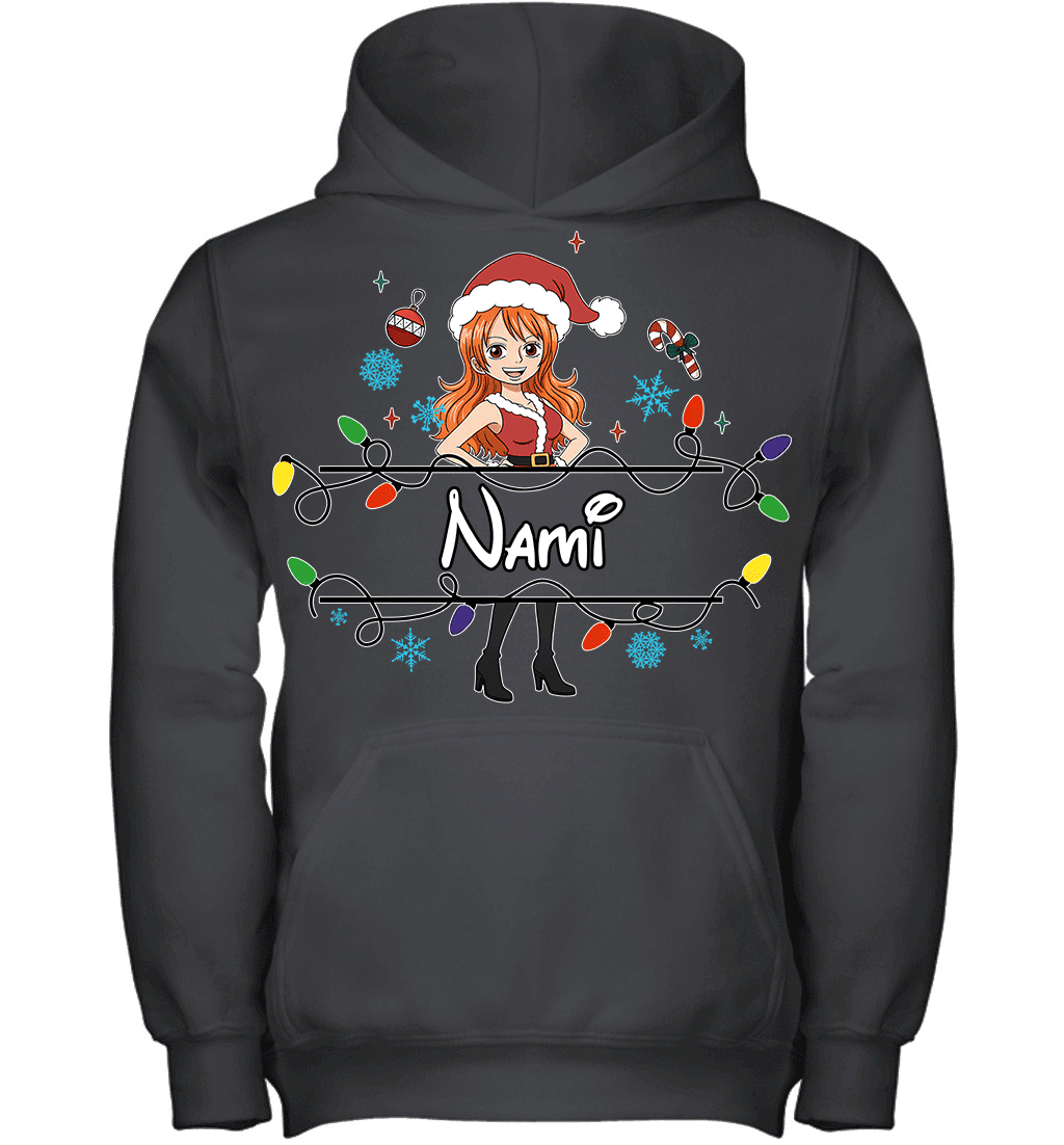 Nami Christmas Magic Light Up Your Holiday With Style Graphic T-shirt