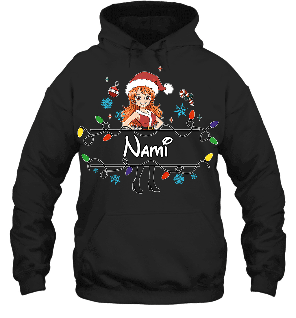 Nami Christmas Magic Light Up Your Holiday With Style Graphic T-shirt