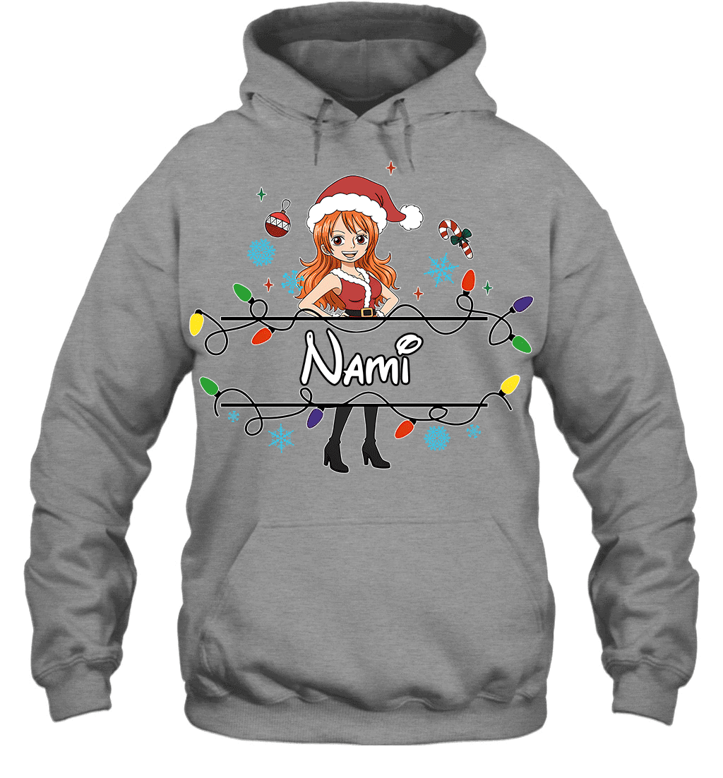 Nami Christmas Magic Light Up Your Holiday With Style Graphic T-shirt