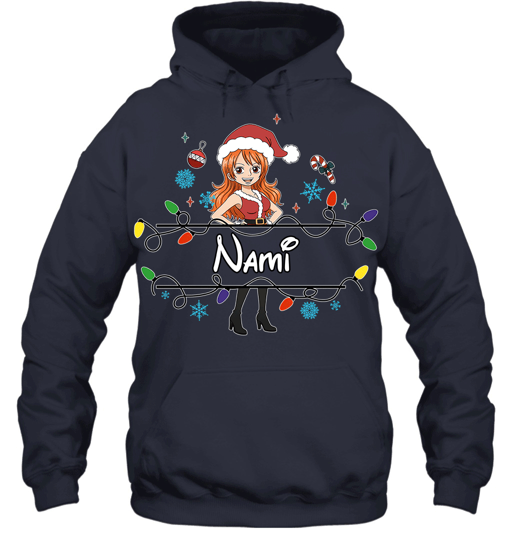 Nami Christmas Magic Light Up Your Holiday With Style Graphic T-shirt