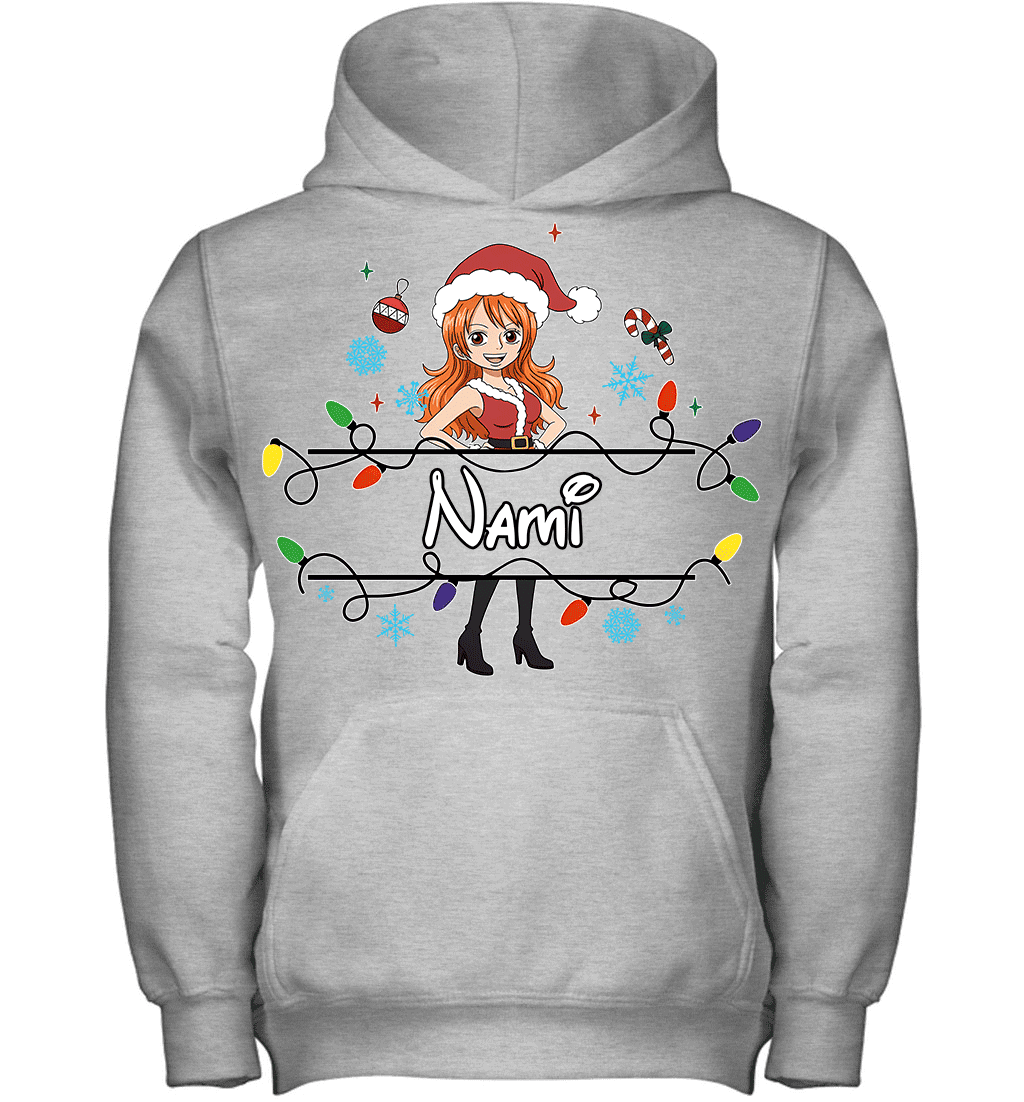 Nami Christmas Magic Light Up Your Holiday With Style Graphic T-shirt