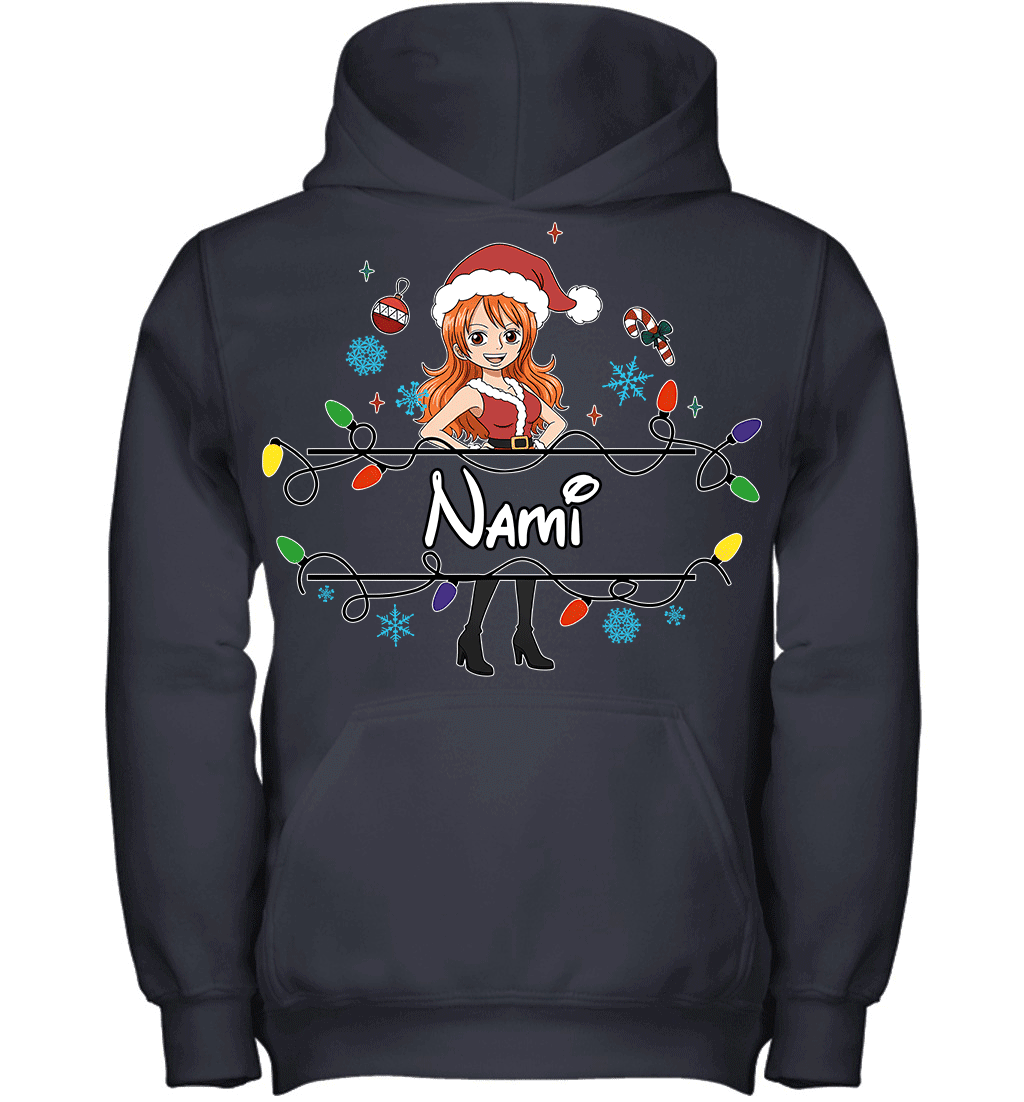 Nami Christmas Magic Light Up Your Holiday With Style Graphic T-shirt