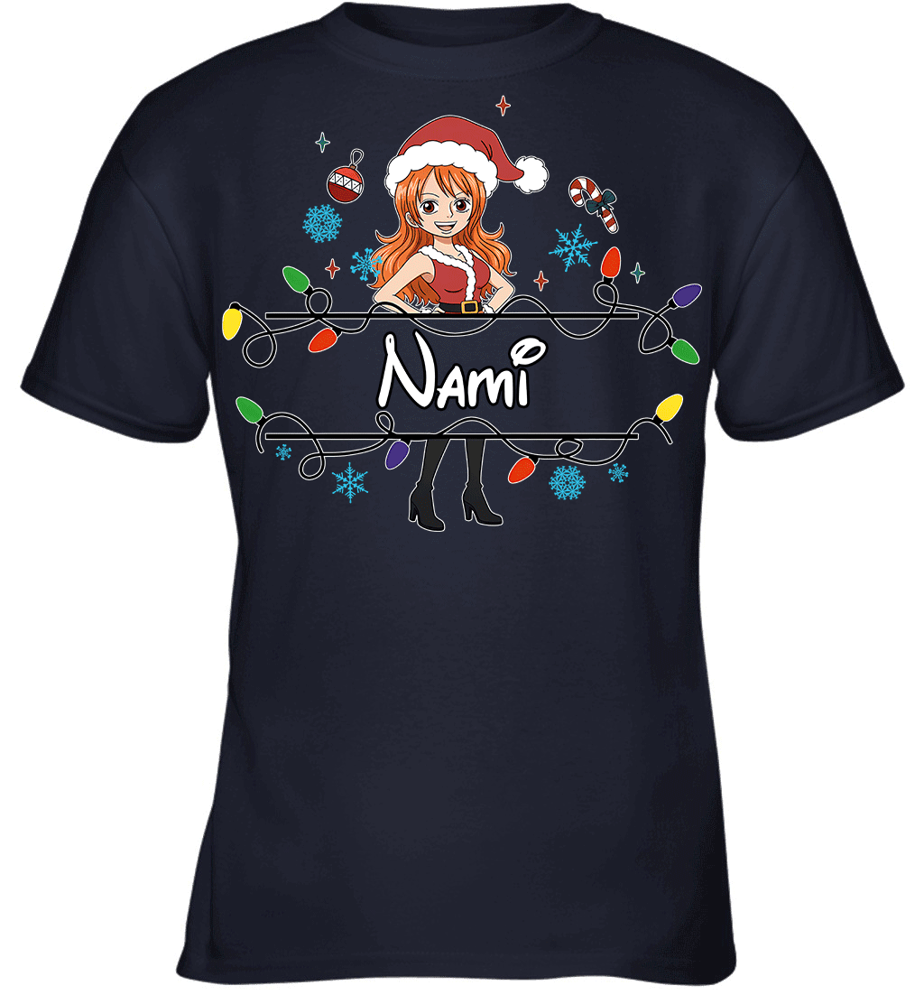 Nami Christmas Magic Light Up Your Holiday With Style Graphic T-shirt