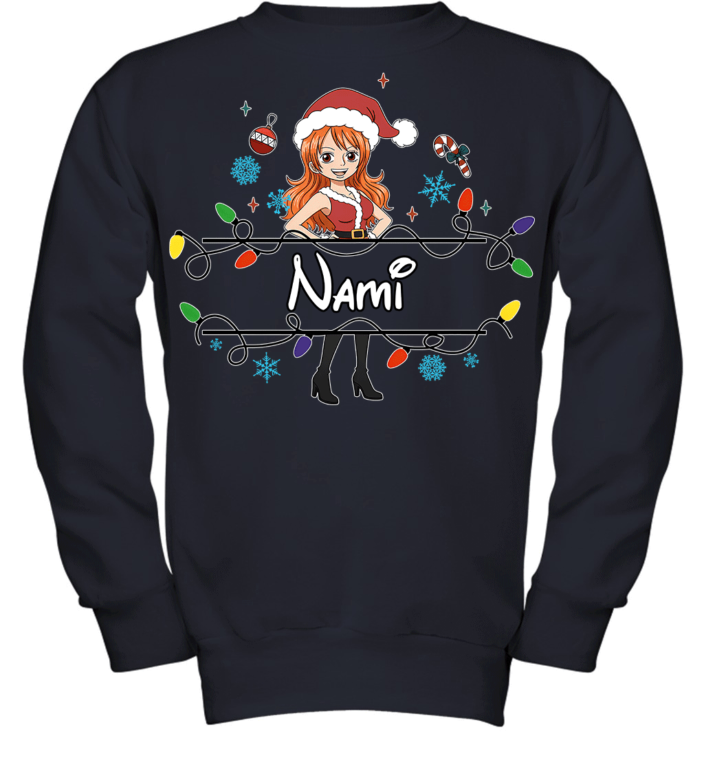 Nami Christmas Magic Light Up Your Holiday With Style Graphic T-shirt