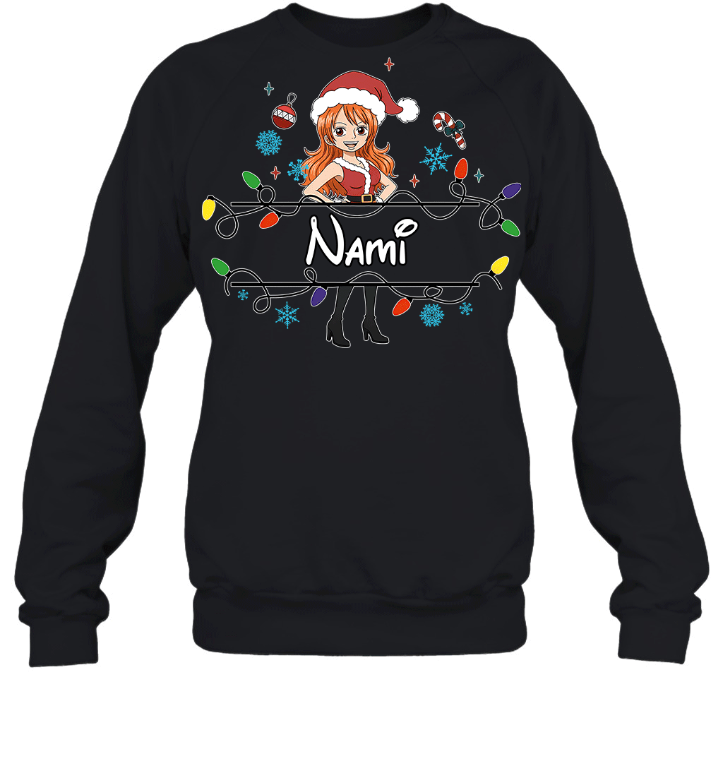 Nami Christmas Magic Light Up Your Holiday With Style Graphic T-shirt