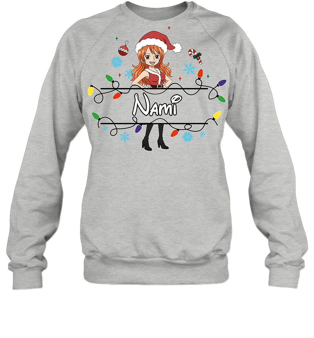 Nami Christmas Magic Light Up Your Holiday With Style Graphic T-shirt