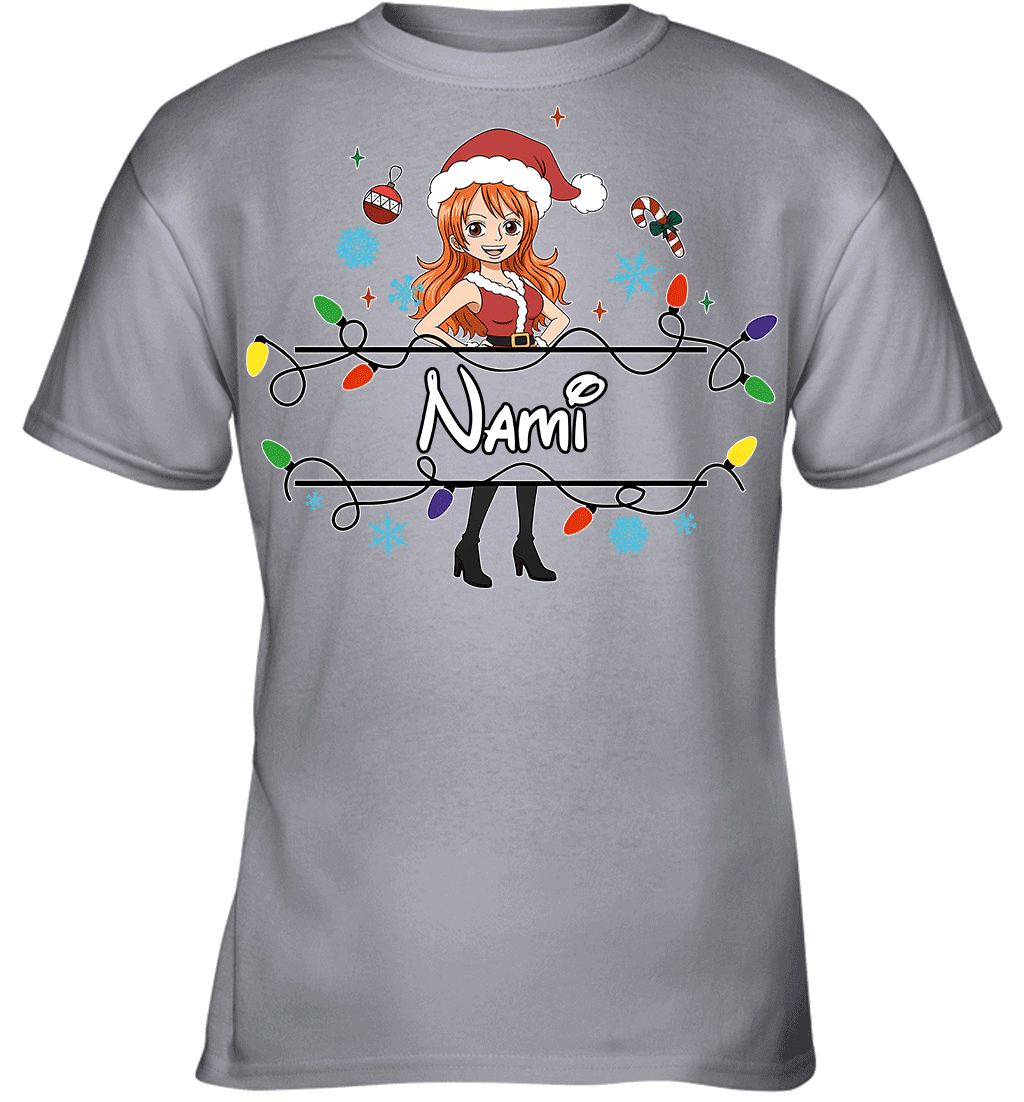 Nami Christmas Magic Light Up Your Holiday With Style Graphic T-shirt