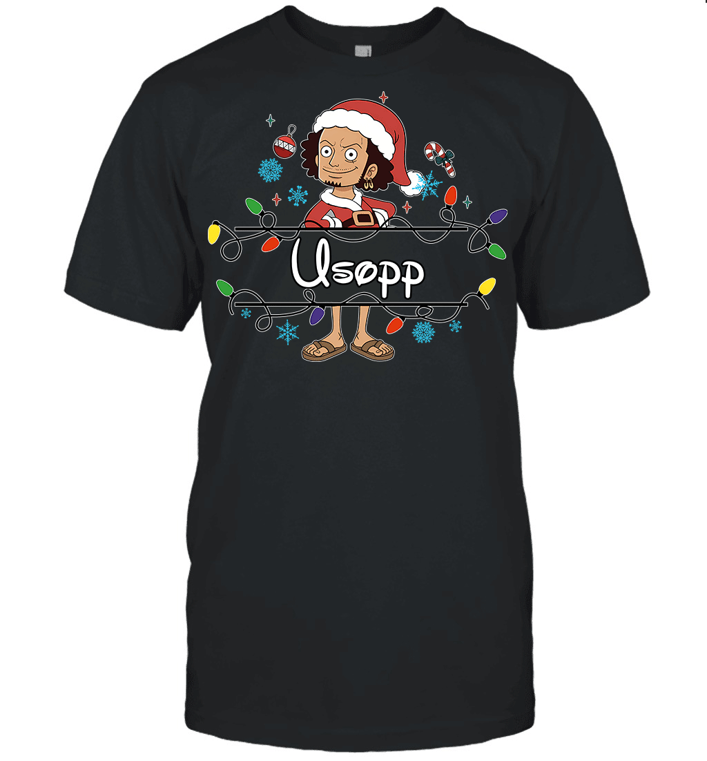 Usopp Christmas Magic Light Up Your Holiday With Style Graphic T-shirt