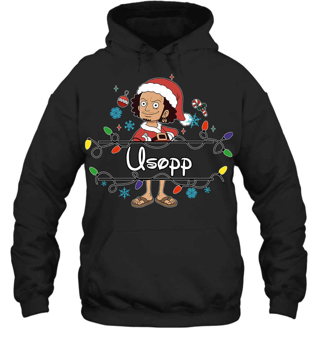Usopp Christmas Magic Light Up Your Holiday With Style Graphic T-shirt