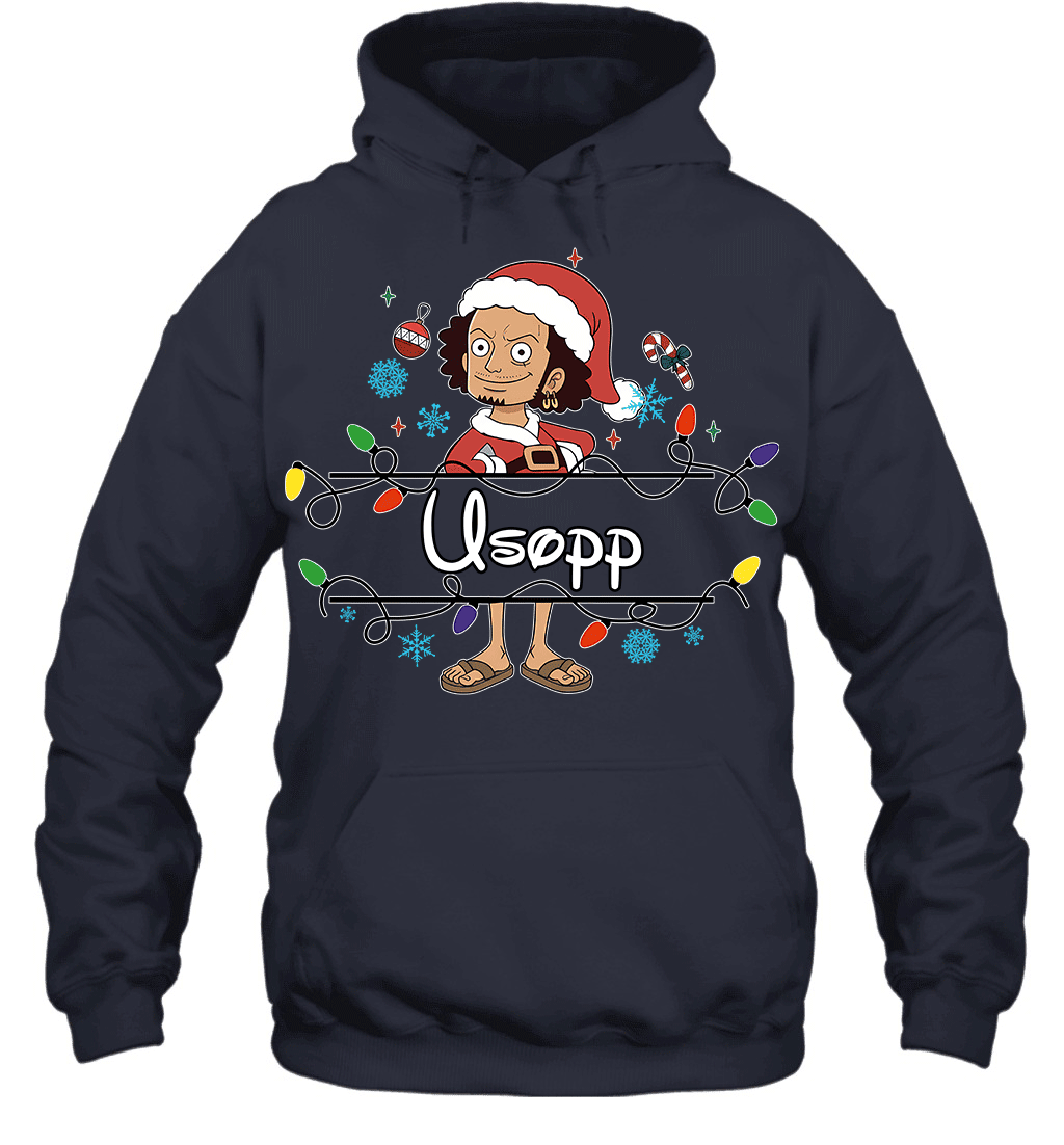 Usopp Christmas Magic Light Up Your Holiday With Style Graphic T-shirt